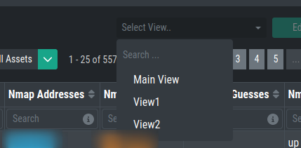 Changing Asset View